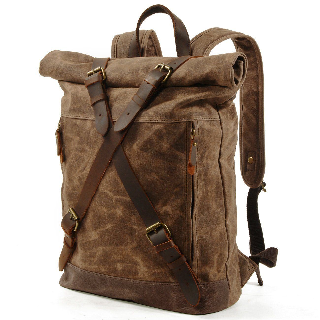 Brandon - Canvas rucksack backpack