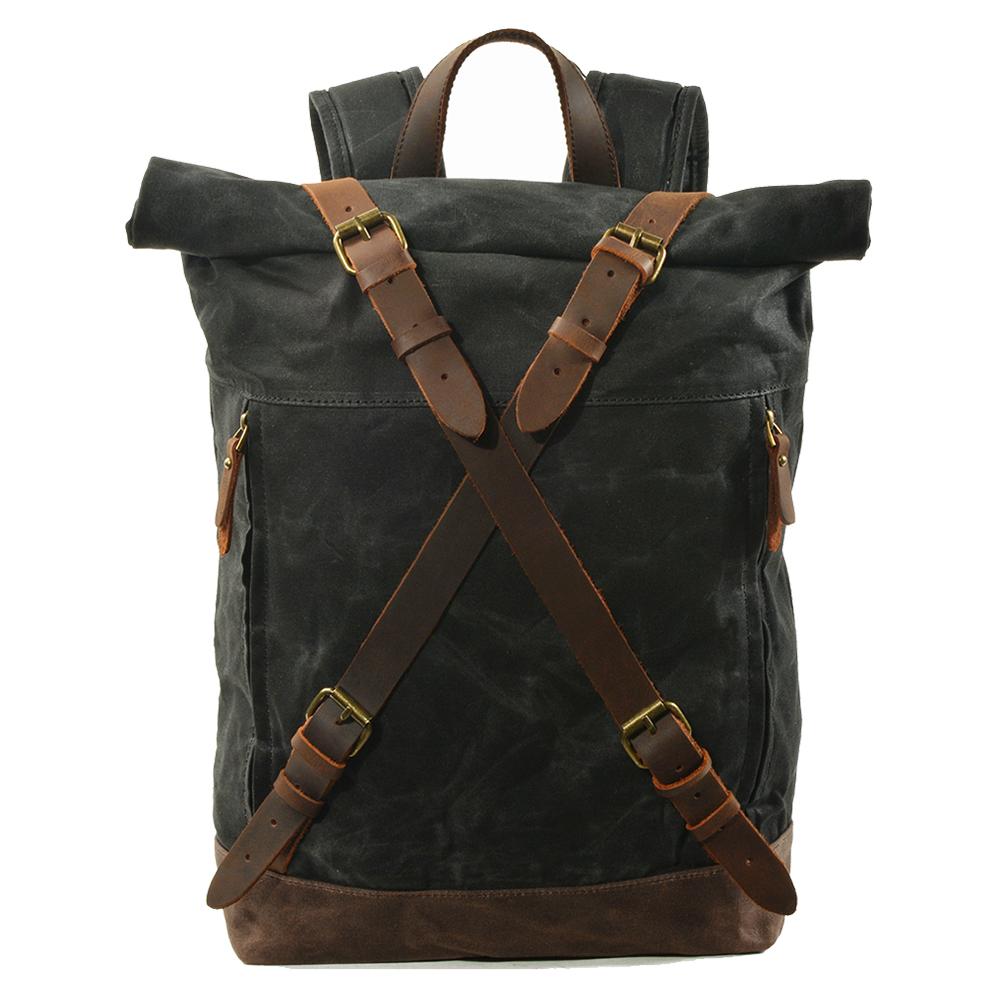 Brandon - Canvas rucksack backpack