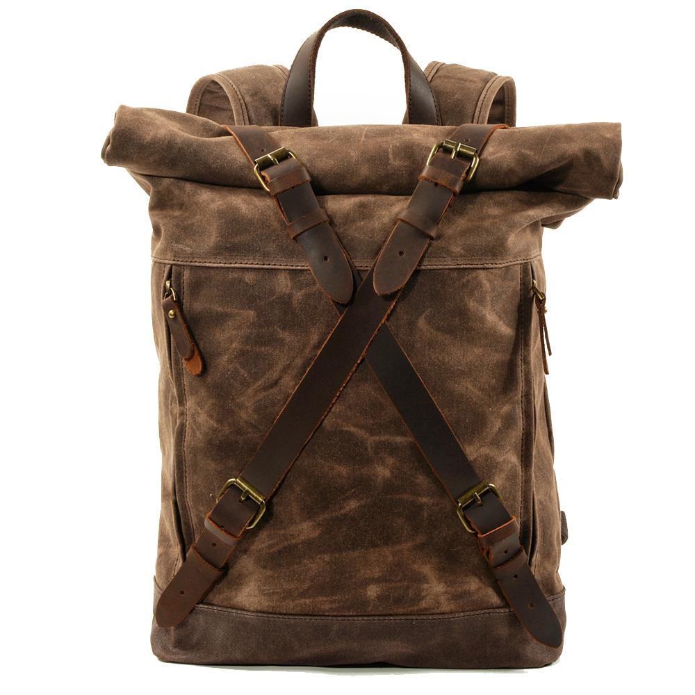 Brandon - Canvas rucksack backpack