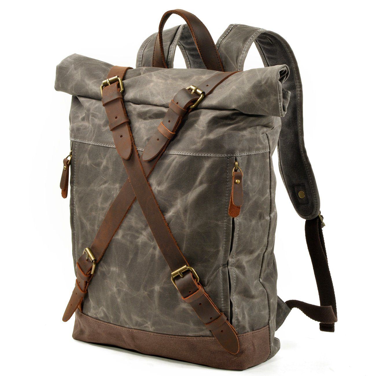 Brandon - Canvas rucksack backpack