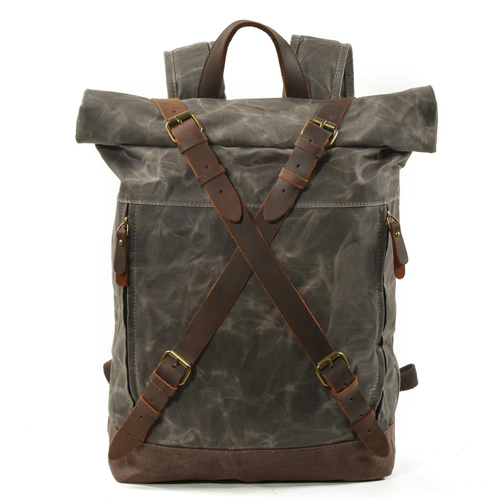 Brandon - Canvas rucksack backpack