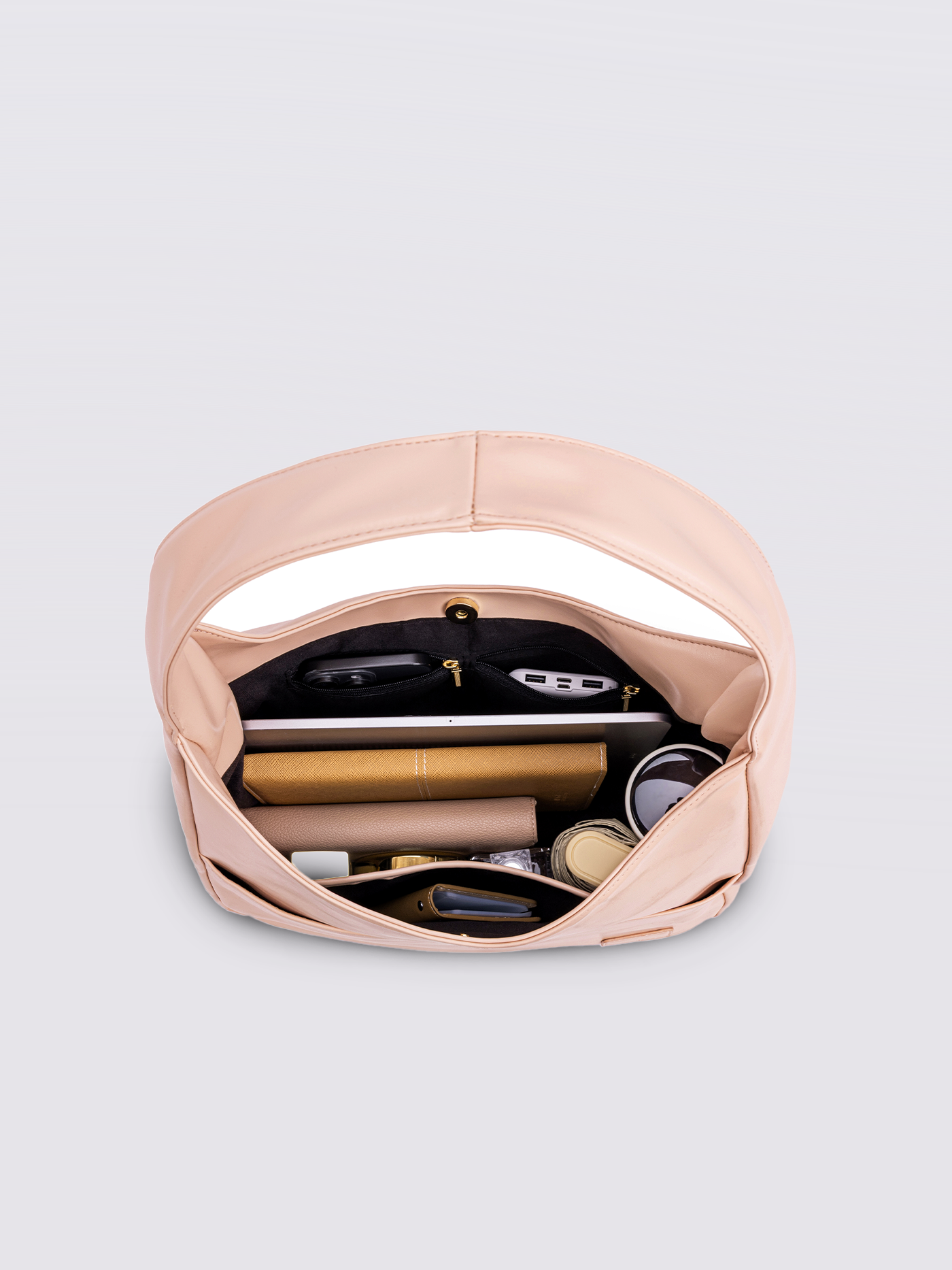 Bella Noir Shoulder Bag
