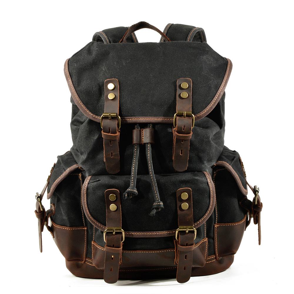 Casey - Canvas hiking backpack
