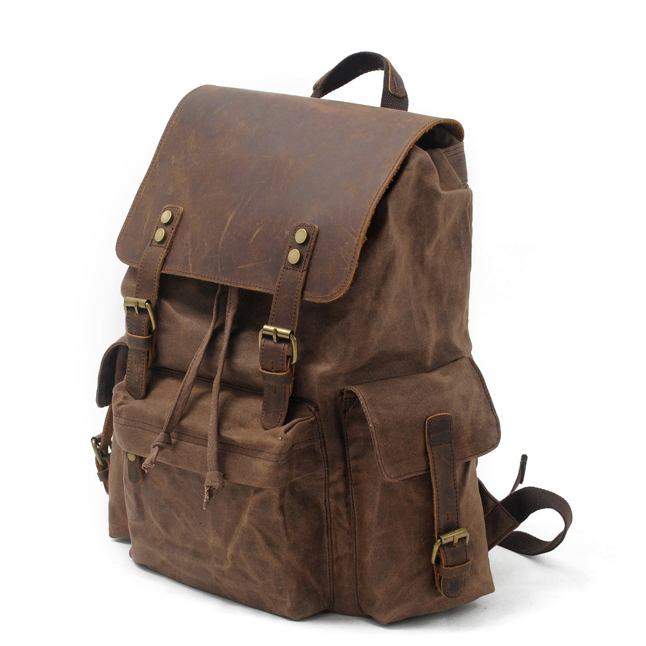 Blakea - Waxed canvas backpack