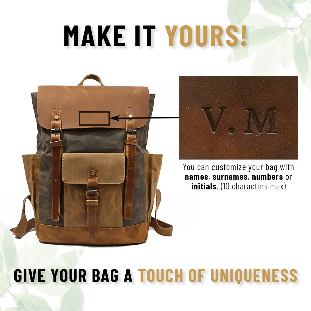 Bailey - Vintage Laptop Backpack