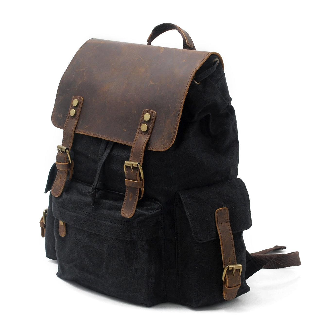 Blakea - Waxed canvas backpack