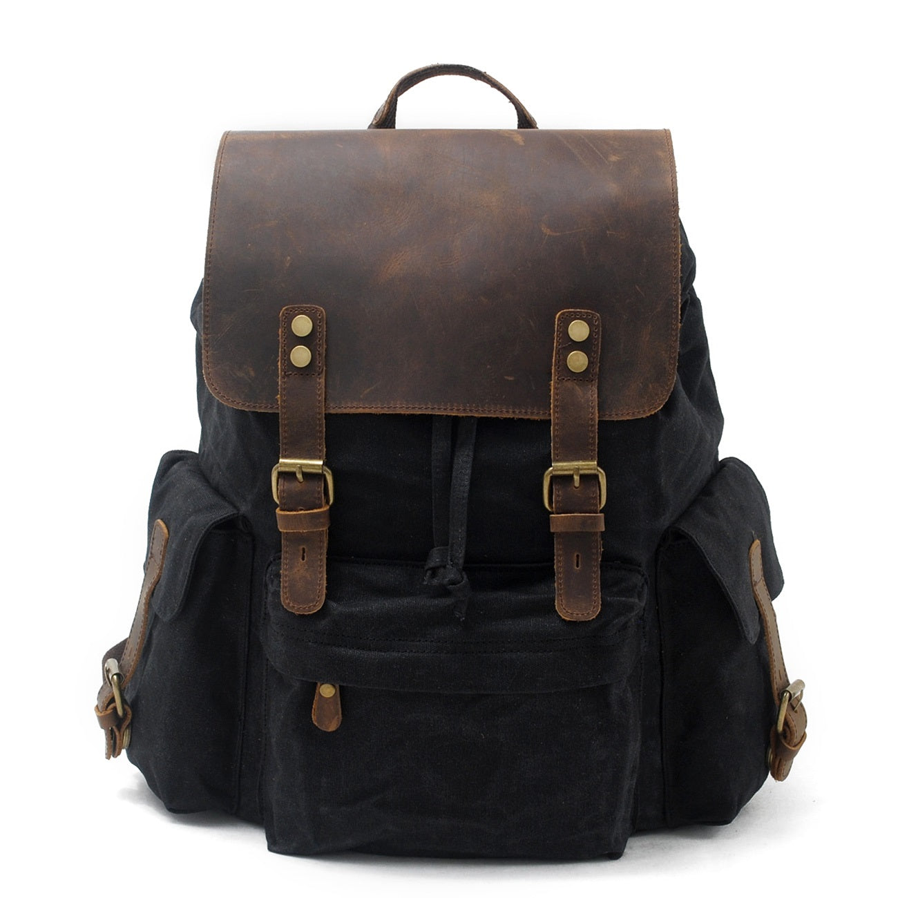 Blakea - Waxed canvas backpack