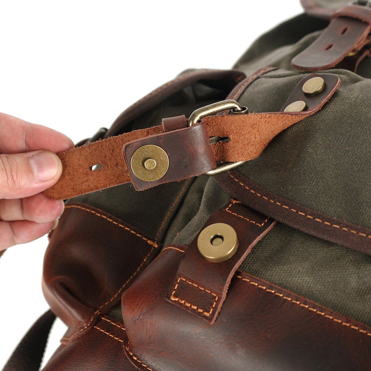Casey - Canvas hiking backpack