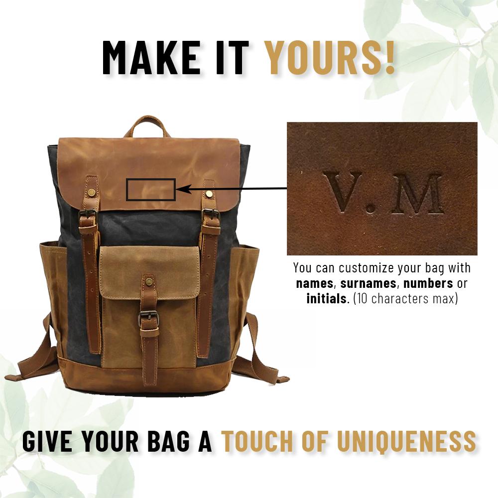 Bailey - Vintage Laptop Backpack