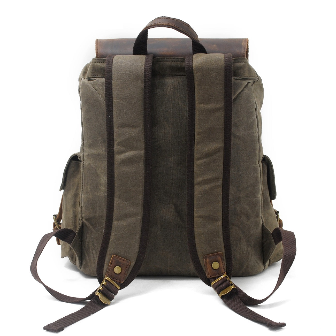 Blakea - Waxed canvas backpack