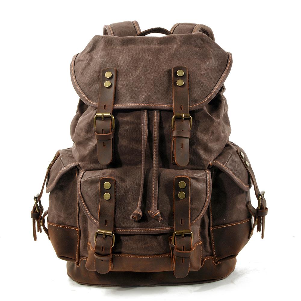 Casey - Canvas hiking backpack