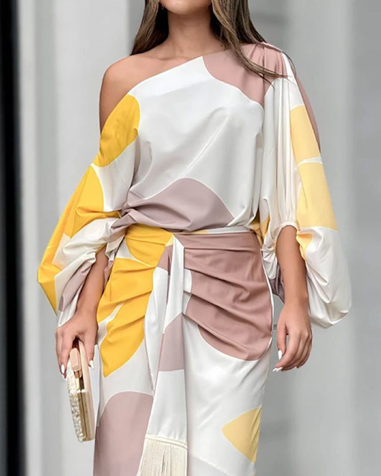Solene - Two piece printed set