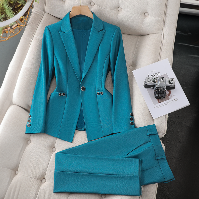 Aurablend - Elegant blazer ensemble