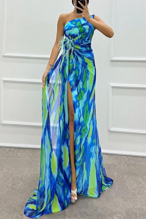 Mavis - Vibrant Maxi Dress