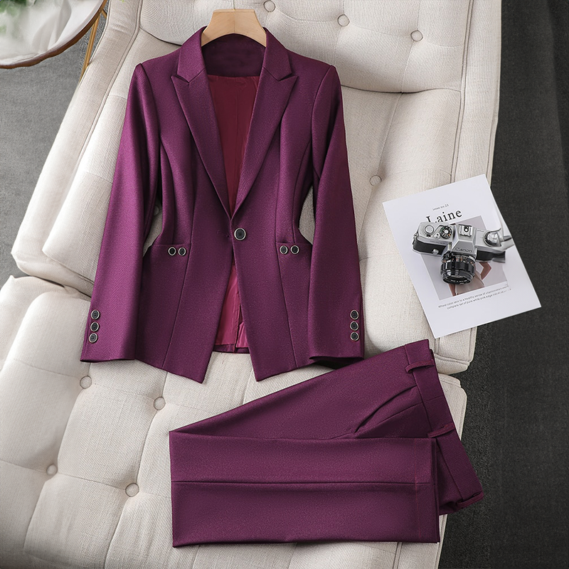 Aurablend - Elegant blazer ensemble