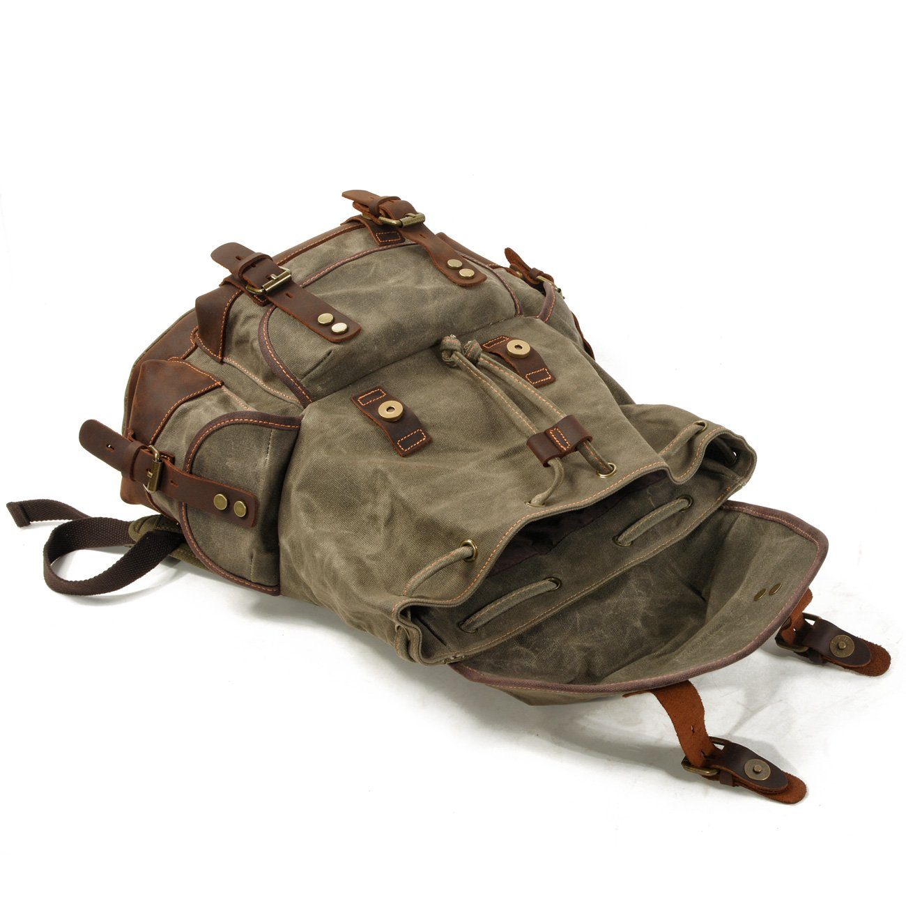 Casey - Canvas hiking backpack