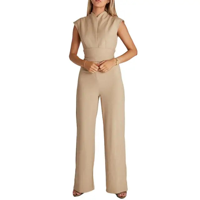 Philomena - Elegant v neck jumpsuit