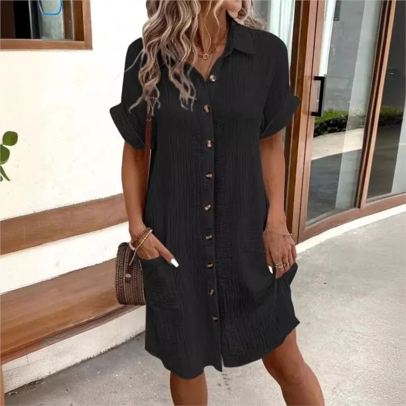 Anouk | Summer dress with collar