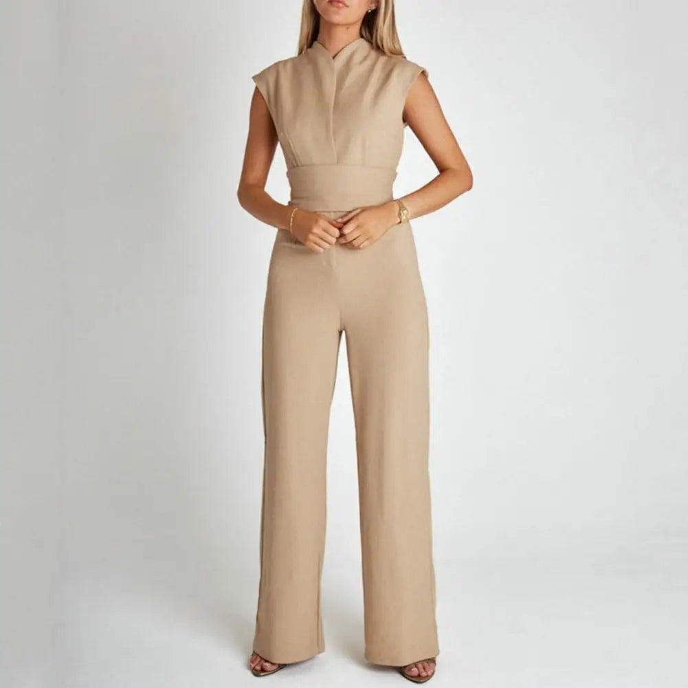 Philomena - Elegant v neck jumpsuit