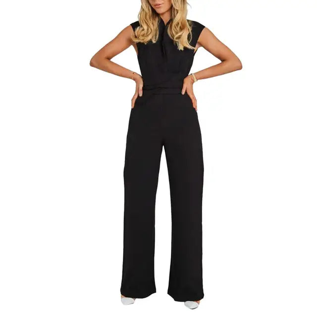 Philomena - Elegant v neck jumpsuit