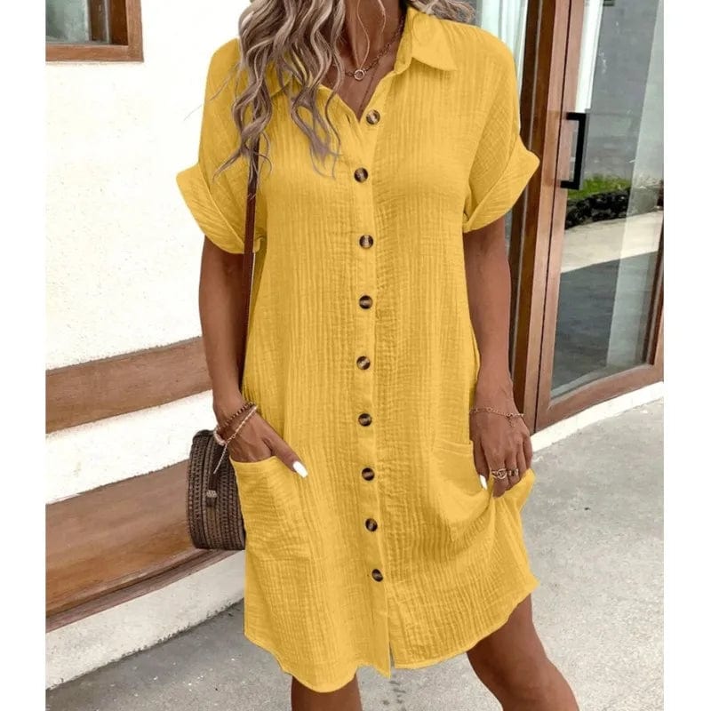 Anouk | Summer dress with collar