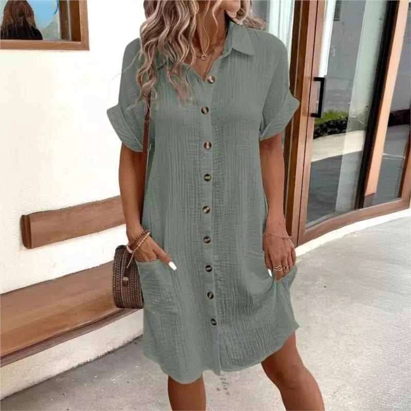 Anouk | Summer dress with collar
