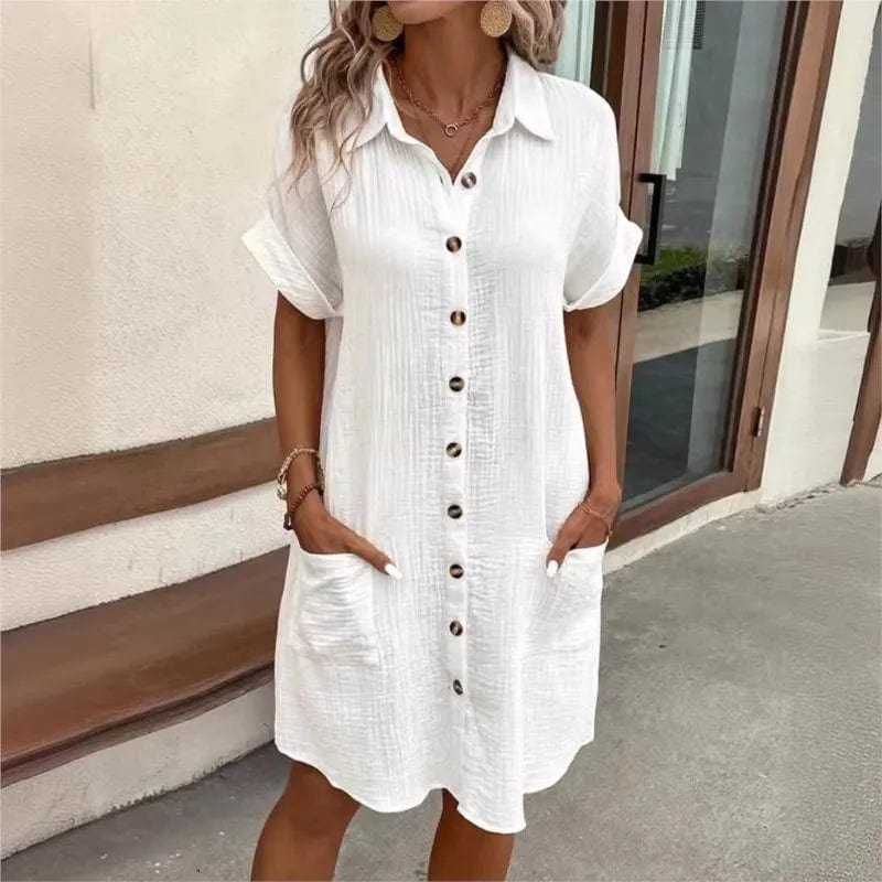Anouk | Summer dress with collar