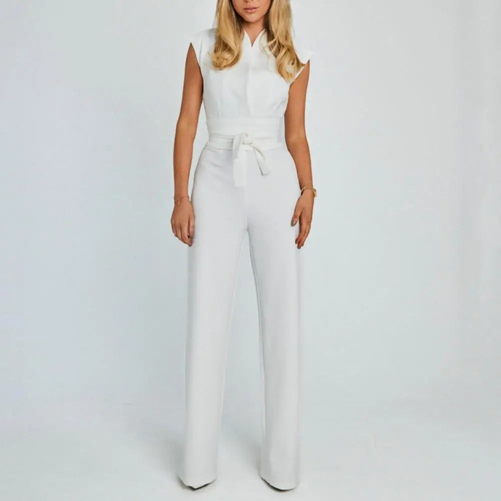 Philomena - Elegant v neck jumpsuit