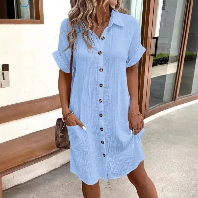 Anouk | Summer dress with collar