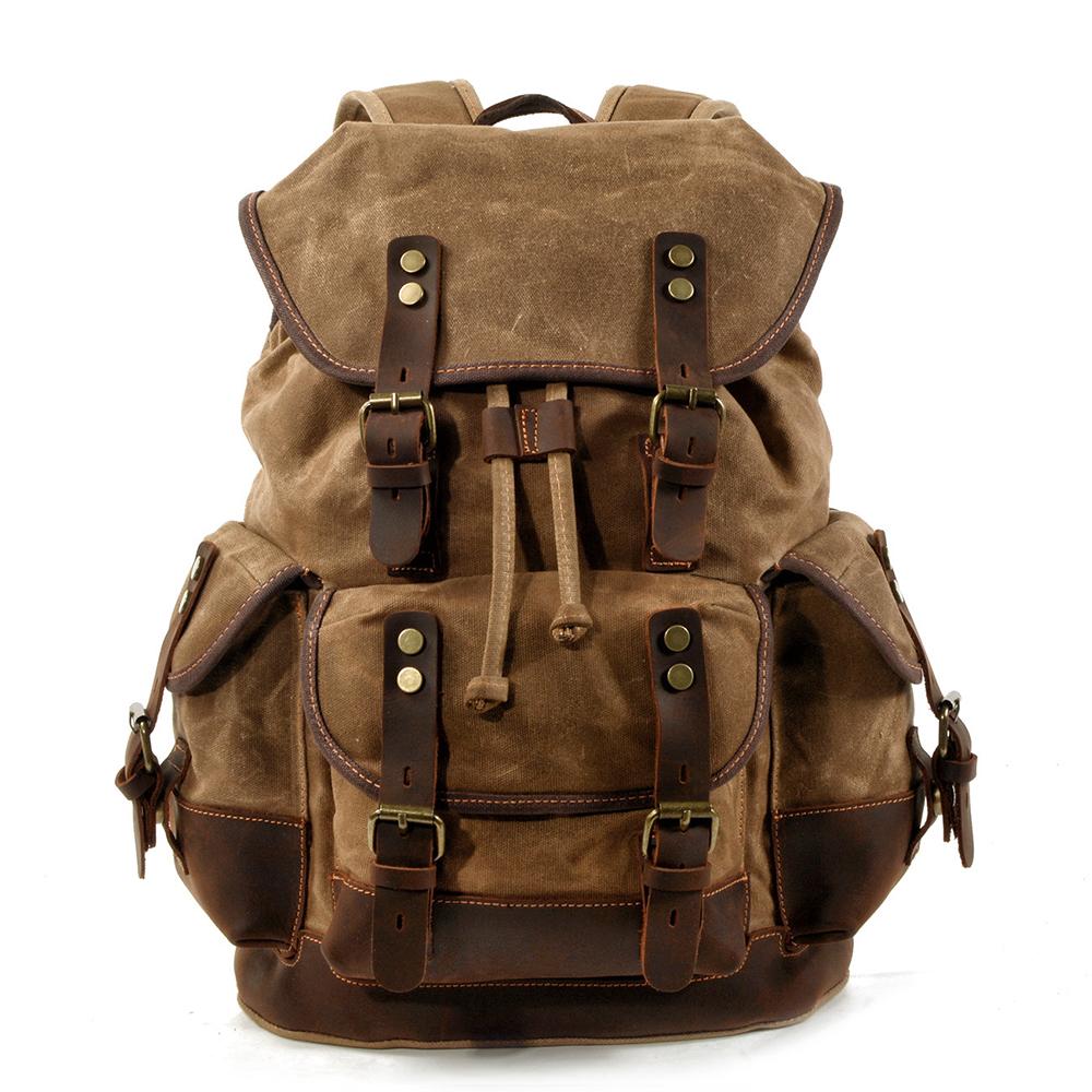 Casey - Canvas hiking backpack