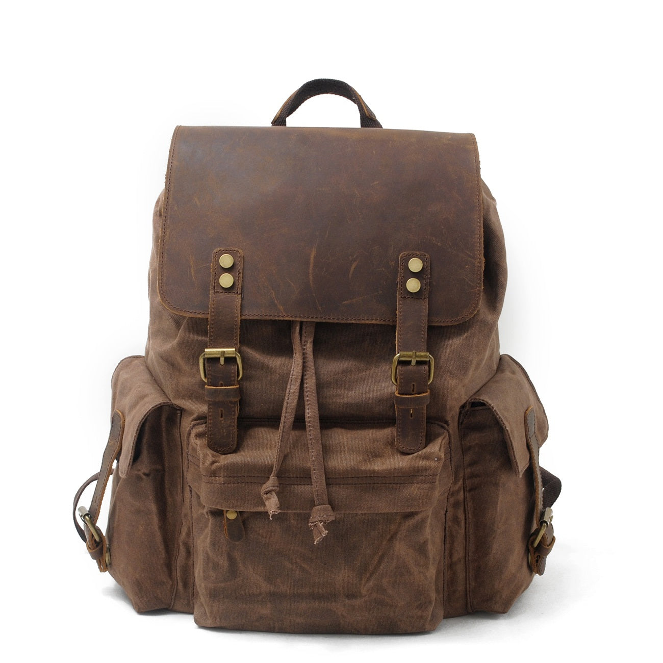 Blakea - Waxed canvas backpack