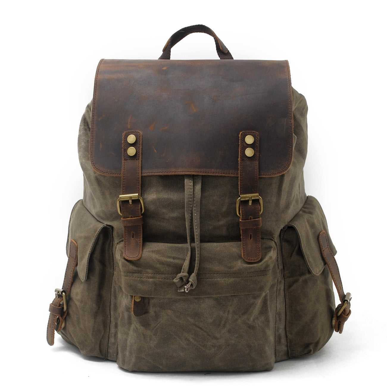 Blakea - Waxed canvas backpack