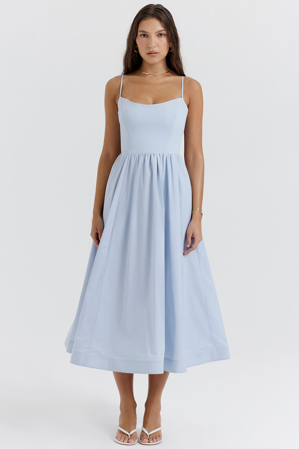 Maria - Elegant Midi Dress