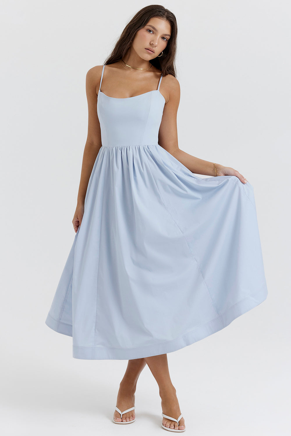 Maria - Elegant Midi Dress