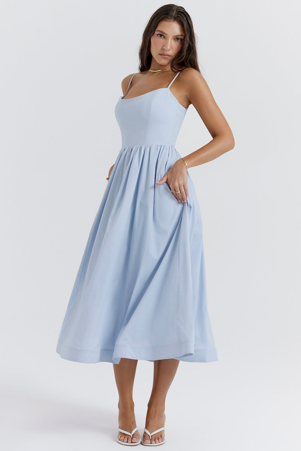 Maria - Elegant Midi Dress