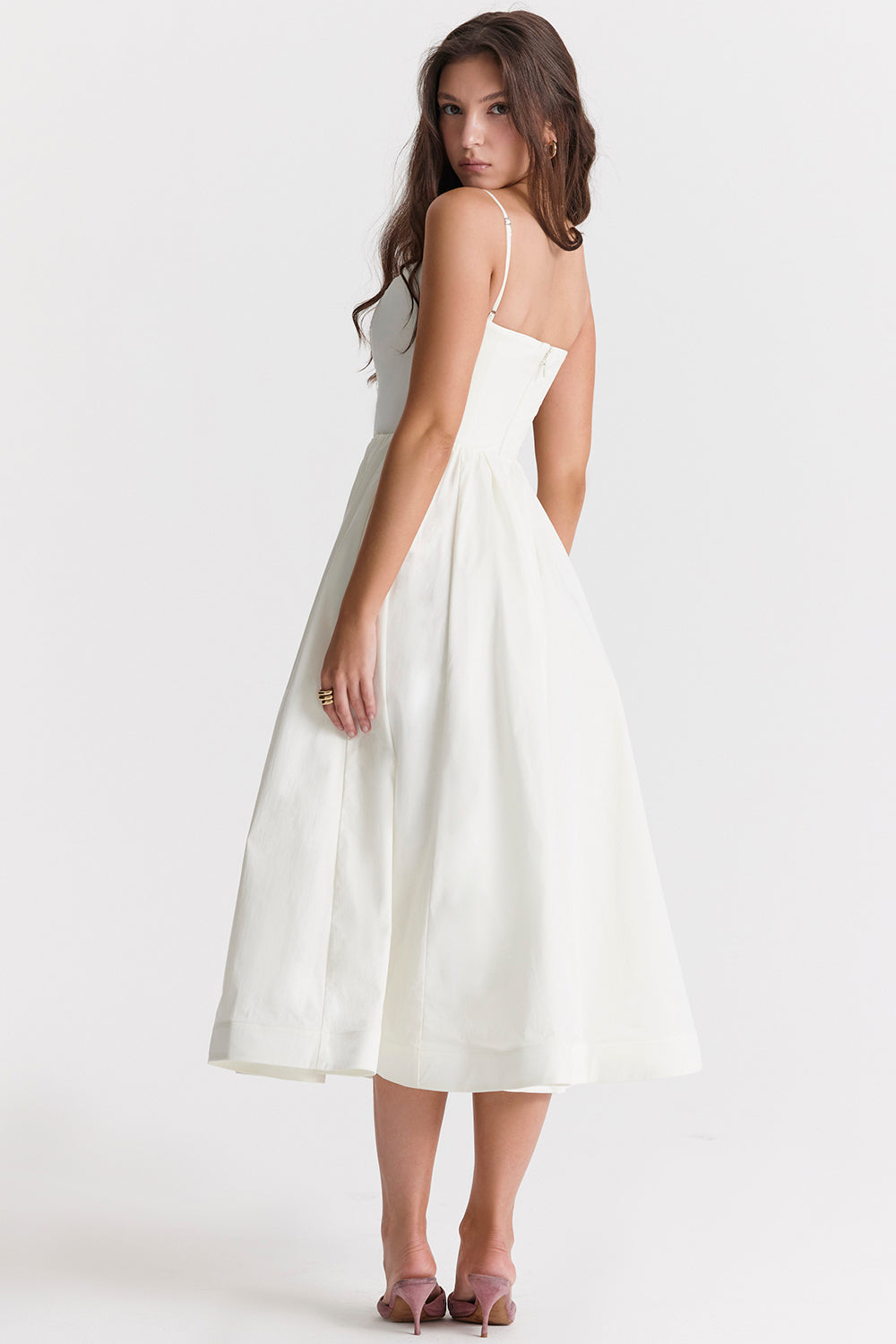 Maria - Elegant Midi Dress