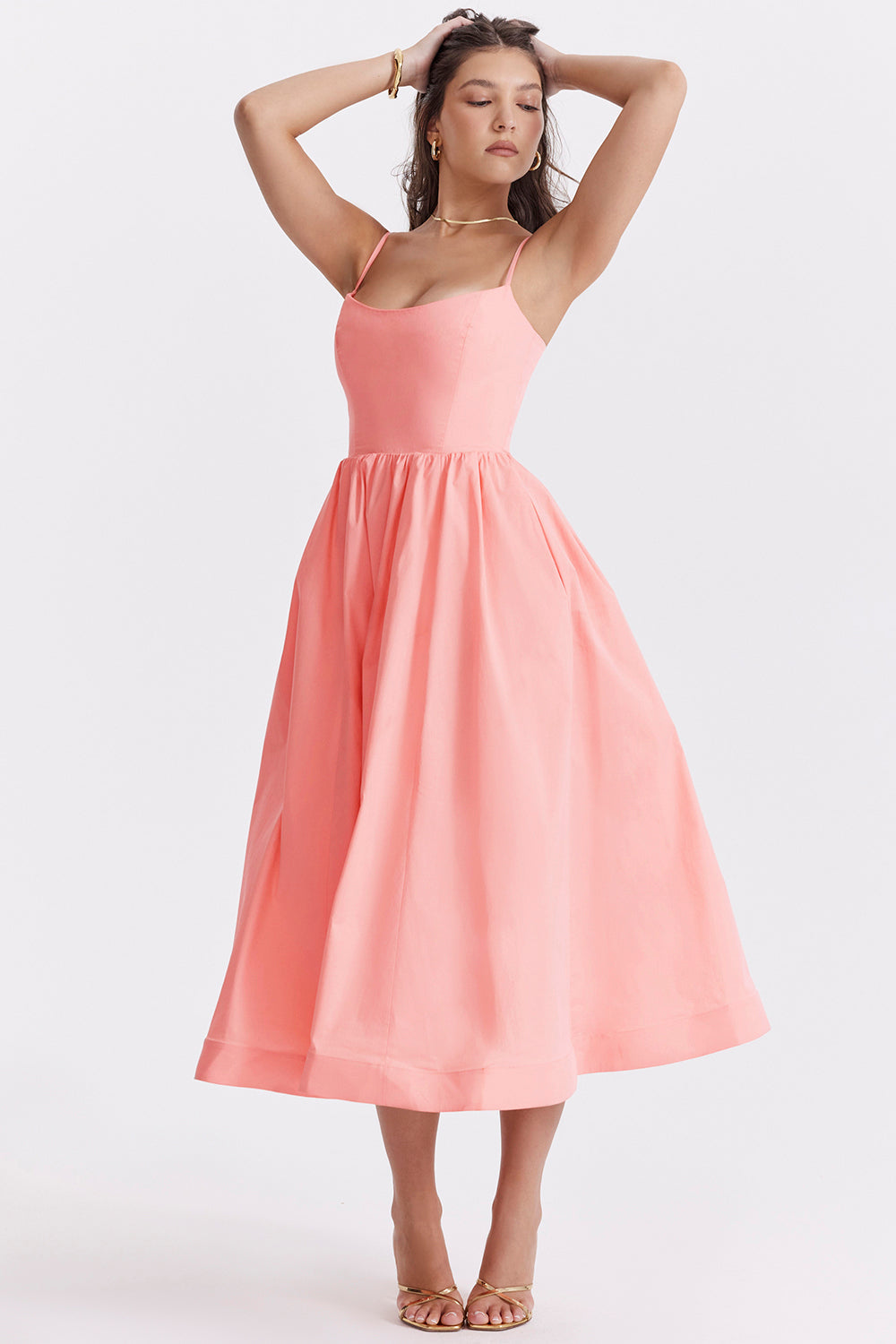 Maria - Elegant Midi Dress