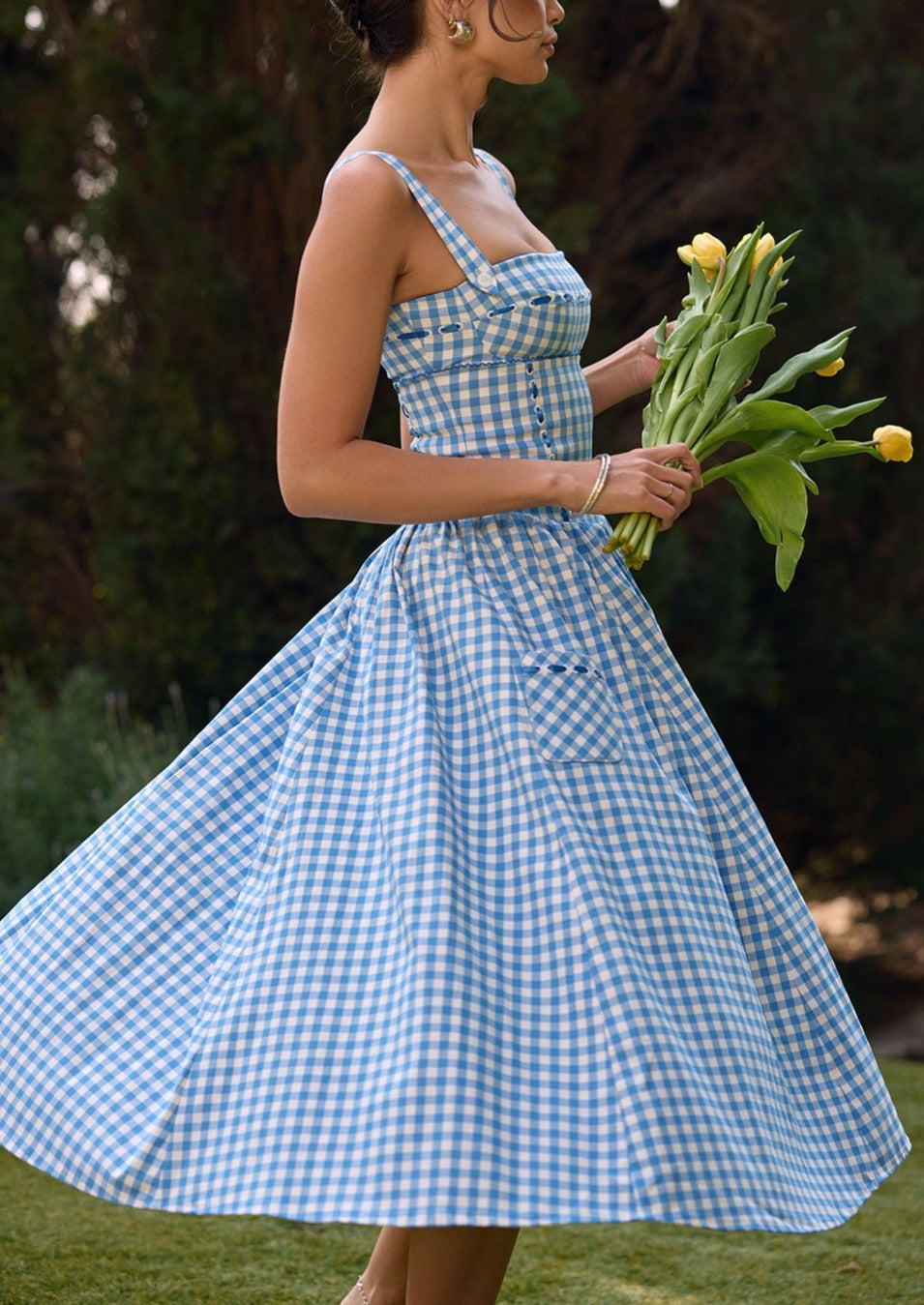 Ariana - Sleeveless Midi Sundress