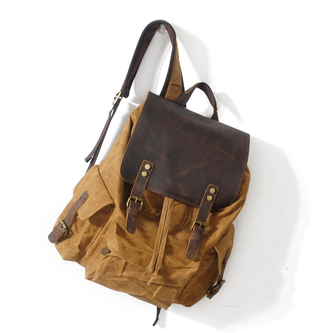 Blakea - Waxed canvas backpack