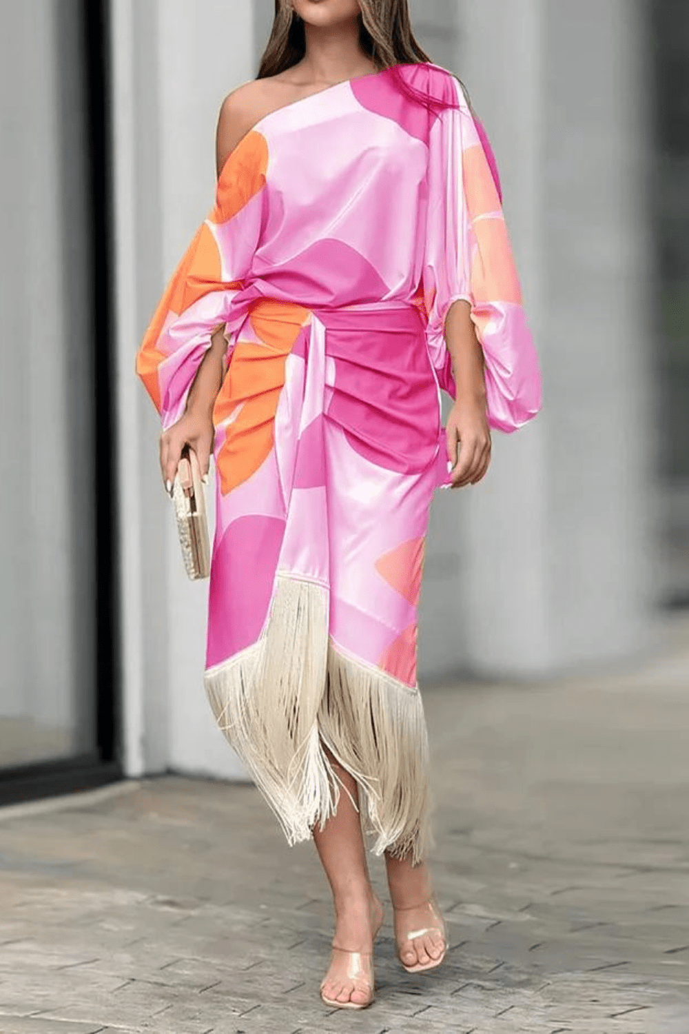 Solene - Two piece printed set
