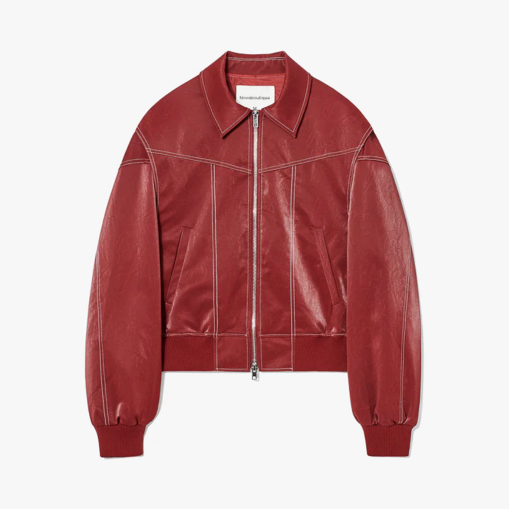 Zanala - Oversized leather jacket