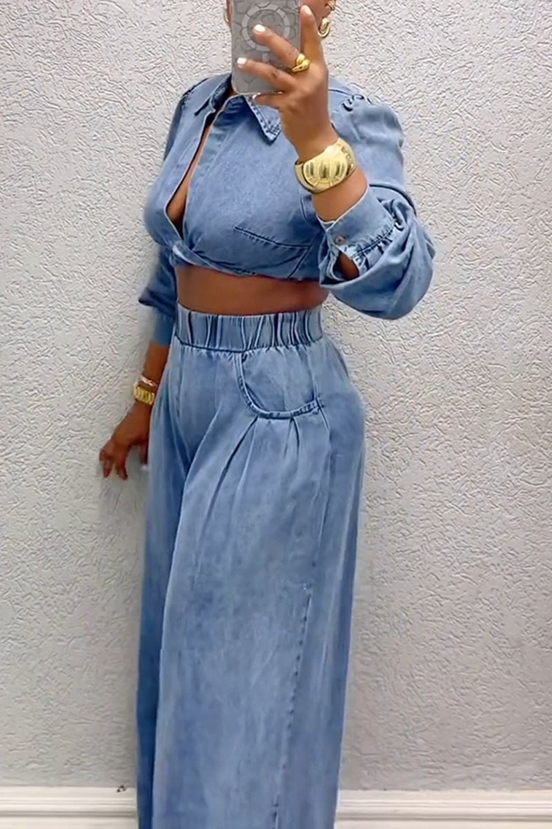 Cosima - Sexy kink top and pants suit