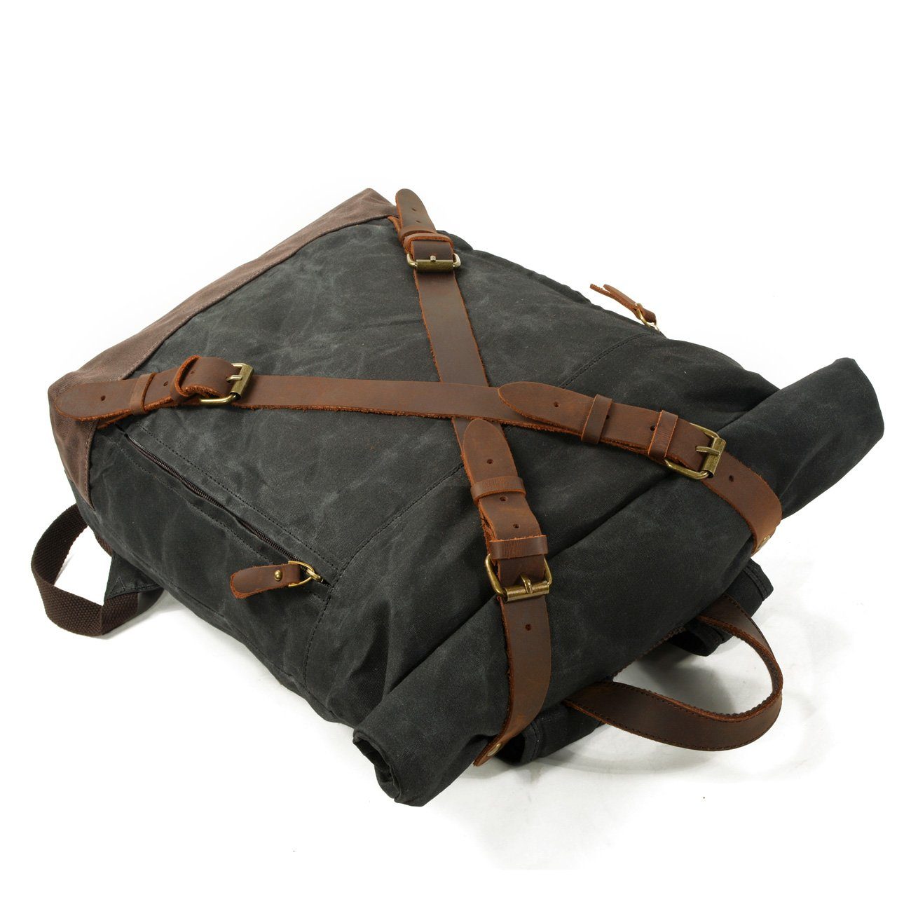 Brandon - Canvas rucksack backpack