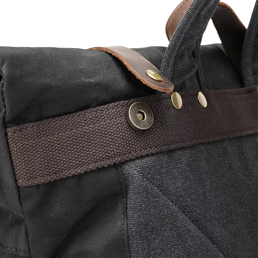 Brandon - Canvas rucksack backpack