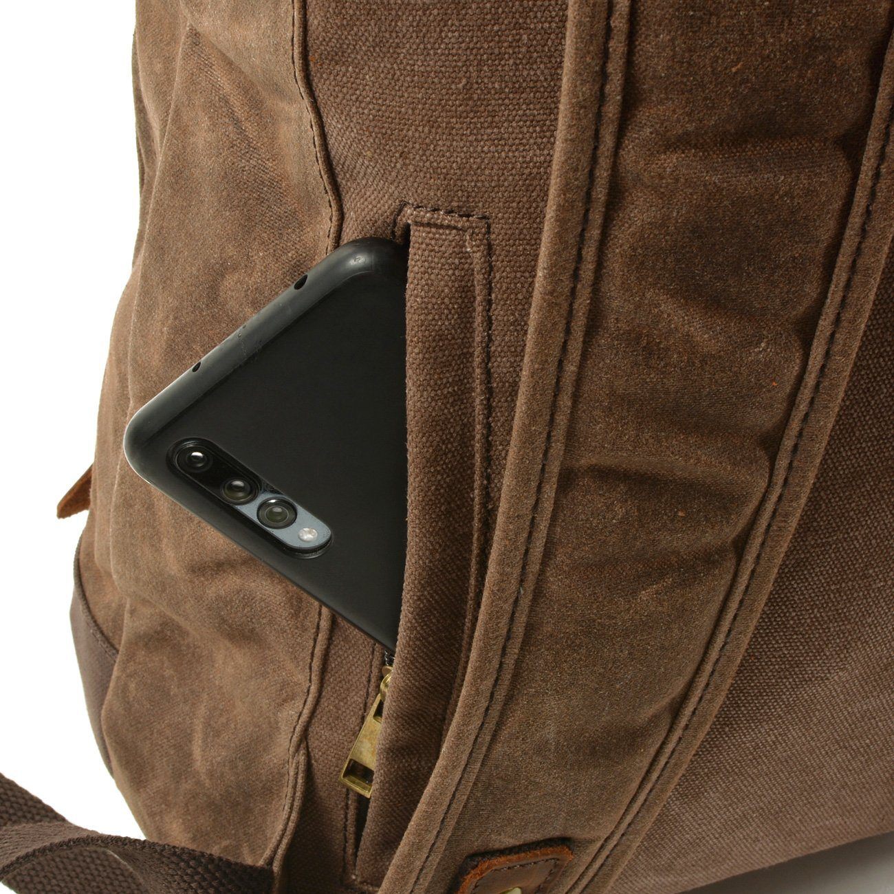 Brandon - Canvas rucksack backpack