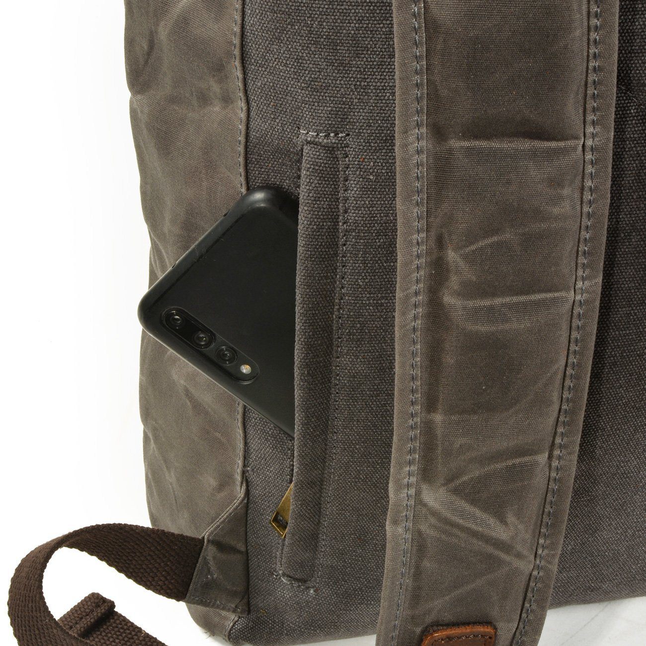 Brandon - Canvas rucksack backpack
