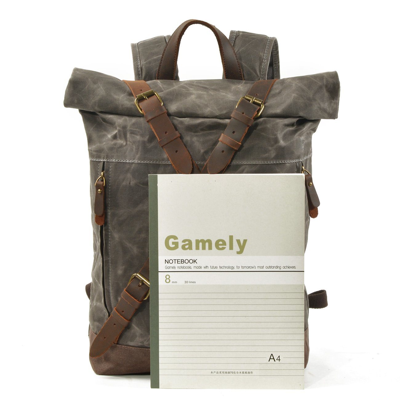 Brandon - Canvas rucksack backpack