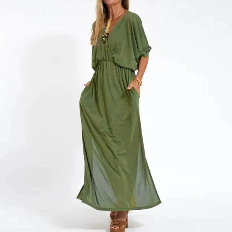 Angelica | Long summer dress in vintage style