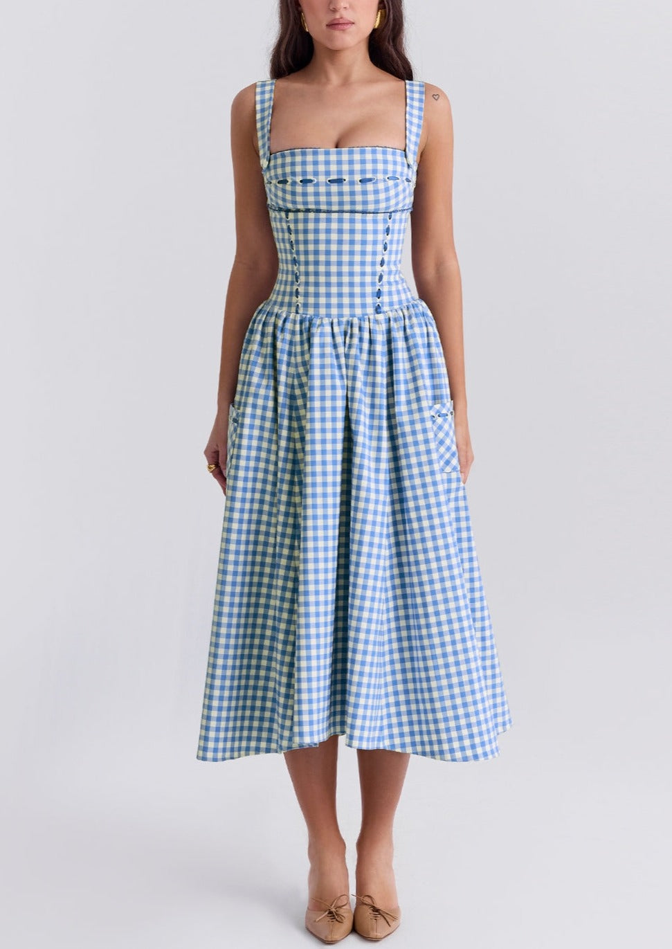 Ariana - Sleeveless Midi Sundress