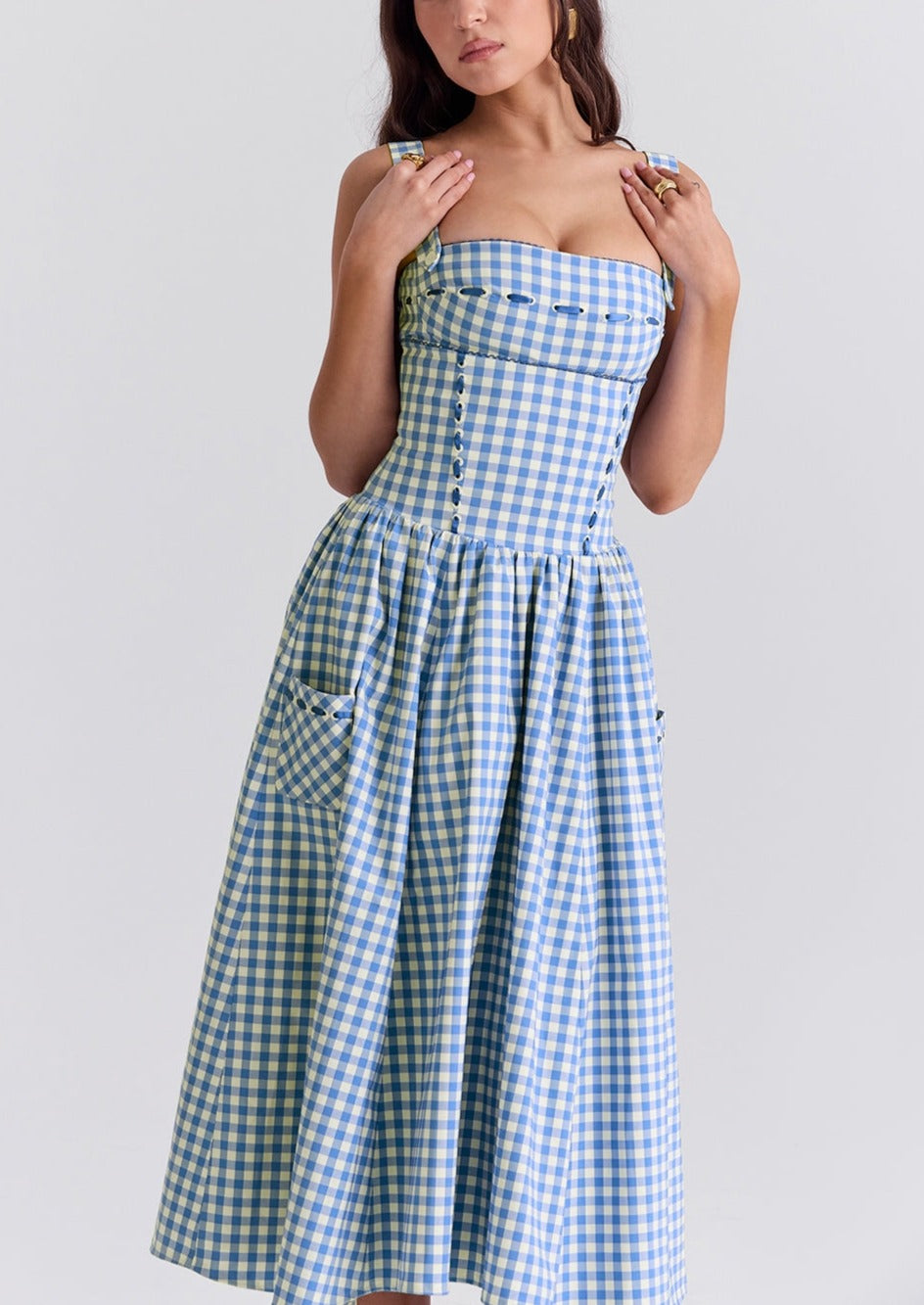 Ariana - Sleeveless Midi Sundress